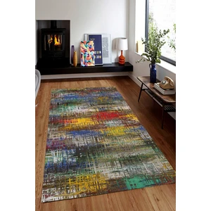 Kaymaz Taban Yıkanabilir Renkli Camlar Halı