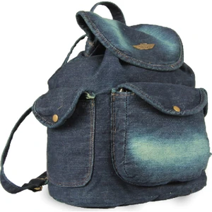 Kot Sırt Çantası 5117 Kar Denim Kız Çantası