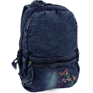 Kot Sırt Çantası 5124 Kaya Denim Yaz Çantası