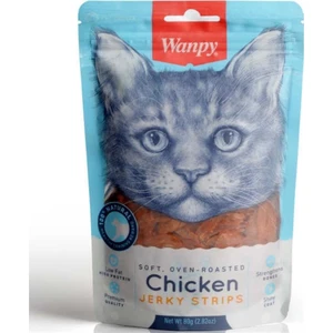Yumuşak Tavuk Şeritleri Kedi Ödülü 80GR