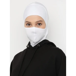 Maskeli Spor Bone - Beyaz - Ecardin