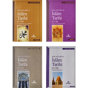 Ana Hatlarıyla Islam Tarihi Seti 4 Cilt Birarada - Adem Apak