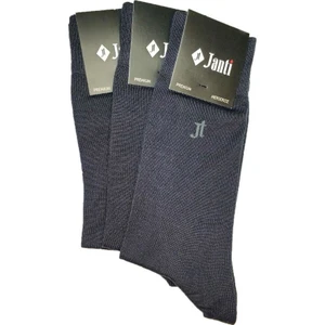 JTSC2102 Janti Merserize Kalite Çorap 3'lü