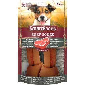 SmartBones Orta Irk Köpekler için Biftekli Ödül Kemiği (2li) 158gr