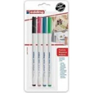 Beha Store Edding Tekstil Kalemi 4’lü Pastel Renkler Blister