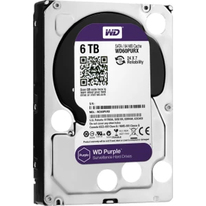 Wd Purple 6tb 3.5''  5400 Rpm 64MB Sabit Disk 60PURZ