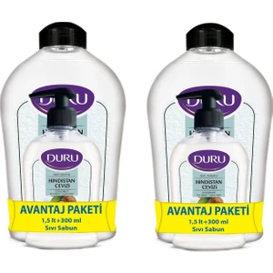 Sıvı Sabun Hindistan Cevizli 1500 ML+300 ml x 2 Adet