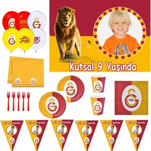 Hayaller Dükkanı Afiş Li Galatasay Doğum Günü Parti Seti