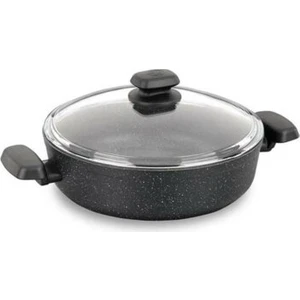 Granit Indüksiyonlu 24 cm Kısa Tencere A1843 Ornella