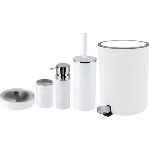 Lenox 5 Parça Banyo Seti Beyaz(Emin Aksesuar)