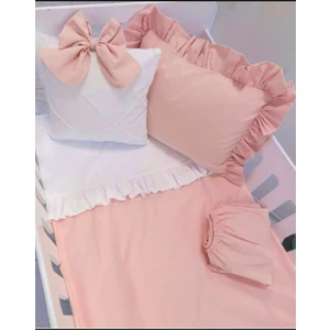 Ege Home Mia 100*150 Bebek Nevresim Takımı 100*150 Pudra Pembe