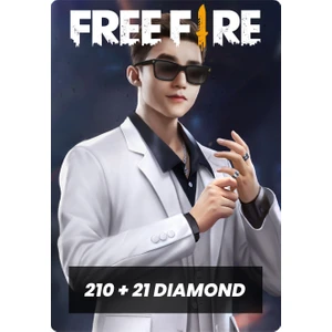 Free Fire 210 + 21 Diamonds