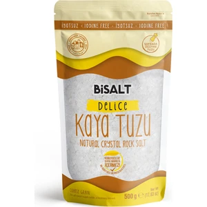 BiSALT Delice Kaya Tuzu Sofrada Öğütme 500 g