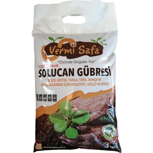 Organik Katı Solucan Gübresi 3 kg