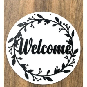 Welcome Yazılı Kapı Süsü, Hoşgeldiniz Kapı Süsü