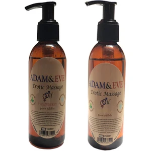 Adam&eErkeklere Kadınlara Özel Çilek Vanilya Aromalı Masaj Yağı Massage Oil 125ML