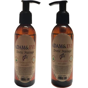 Adam&eErkeklere Kadınlara Özel Çikolata Çilek Aromalı Masaj Yağı Massage Oil 125ML