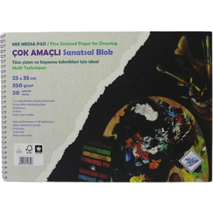 Art Liva Sanatsal Resim Defteri Sulu Teknik 25 x 35 cm