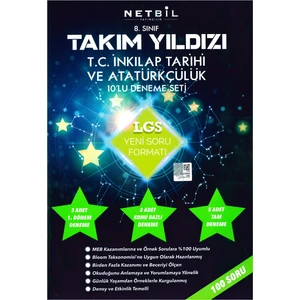 Netbil 8. Sınıf Inkılap Tarihi (Lgs) Takım Yıldızı 10 Lu Deneme