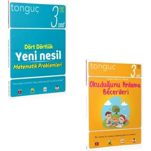Tonguç Akademi 3. Sınıf Okuduğunu Anlama ve Yeni Nesil Matematik - 2 Kitap