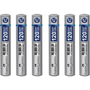 Grip Min 0.7 2b 60 mm 120'li Tüp Gümüş 6'lı