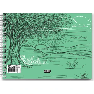 New Style Resim Defteri Pp Kapak 17 x 25 cm