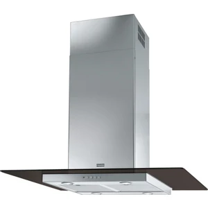 Davlumbaz Glass Lınear Isola Fgl 915 I Bk / Xs Inox ve Siyah Cam Ada