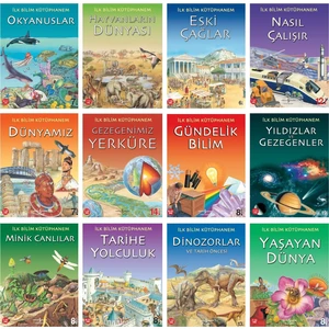 Nasıl Çalışır - Dünyamız - Gezegenimiz Yerküre - Gündelik Bilim - Yıldızlar ve Gezegenler 12'li Set