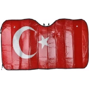 Araç Ön Cam Güneşlik Türk Bayrağı Temalı