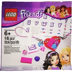 Friends 5004395 Takı ve Çıkartma Paketi Polybag (16 Parça)