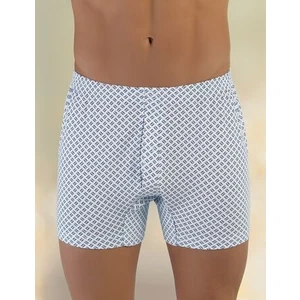 Penye Düğmeli Boxer Desenli ME010