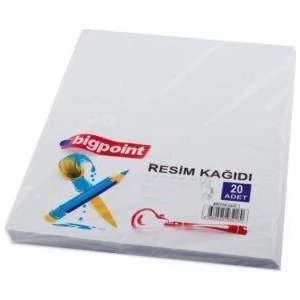 Sulu Boya Kağıdı 35 x 50 cm 20 Adet Canlı Renk Yansıtma Özelliğiyle