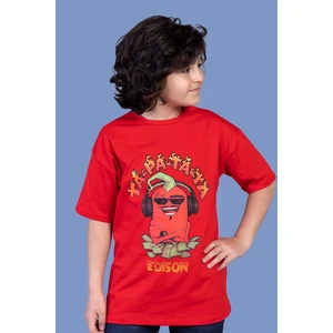 Toontoy Kids Toontoy Erkek Çocuk  Baskılı Tişört