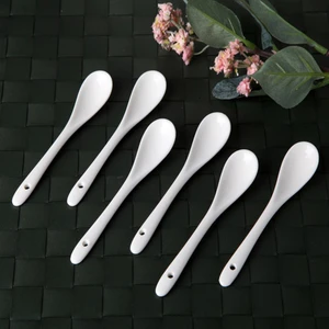 Keskin Bıçak Porselen 6'lı Çay Kaşığı 11 cm.