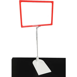 Ayaklı A4 Etiketlik Kırmızı  4'lü