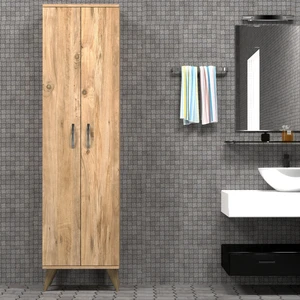 2 Kapılı 49CM Çok Amaçlı Dolap Çam - BDL0102