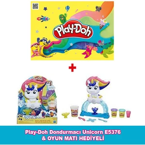 Playdoh Play-Doh Dondurmacı Unicorn E5376  Oyun Matı Hediyeli