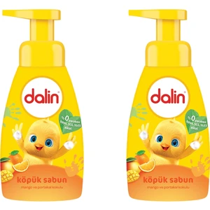 Köpük Sabun Mango ve Portakal Kokulu 200 ml x 2 Adet