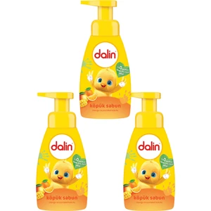 Köpük Sabun Mango ve Portakal Kokulu 200 ml x 3 Adet