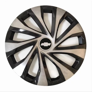 Chevrolet  chevrolet Epica 15'' Inç Gri - Siyah  4lü Set Jant Kapağı Çelik Jant Görünümlü