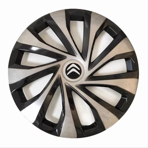 Citroen  Citroen Berlingo 15'' Inç Gri - Siyah  4lü Set Jant Kapağı Çelik Jant Görünümlü