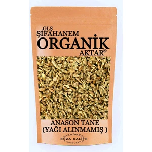 grLŞ Şifahanem Organik Aktar Anason Tohumu 500 gr  Yağı Alınmamış  Anason Çayı Bitkisi Tane Ecza Kalite
