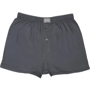 Erkek Penye Füme Battal Büyük Beden Boxer / Külot 6 Adet  Abani Classic