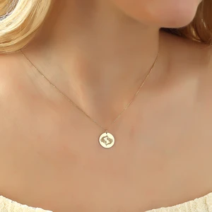 Altın Balık Burcu Kolye