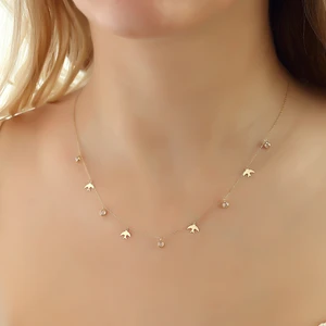 Altın Anka Kuşu Şans Kolye