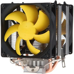 Intel 775 1155 1156 I3 I5 I7 Amd Am2 Am3 Cpu Işlemci Fanı Pc Cooler 2 x 9cm Fan