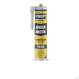 PR100 Akrilik Mastik 450 gr Siyah