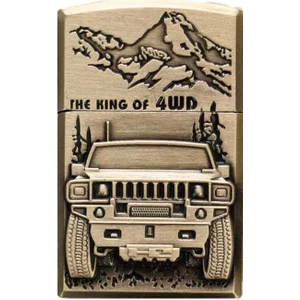Als Tasarımlı Jeep Metal Çakmak , Gazlı Çakmak