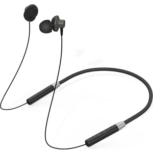 HE05 Bluetooth 5.0 Boyun Bandı Kablosuz Ipx5 Su Geçirmez Spor Kulaklık - Siyah (Yurt Dışından)