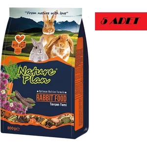 Nature Plan Tavşan Yemi 800 gr 1 ADET